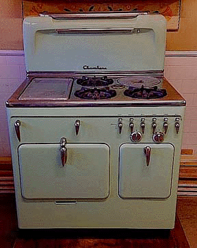 1950 Roper 6 Burner Gas Stove - Antique Appliances
